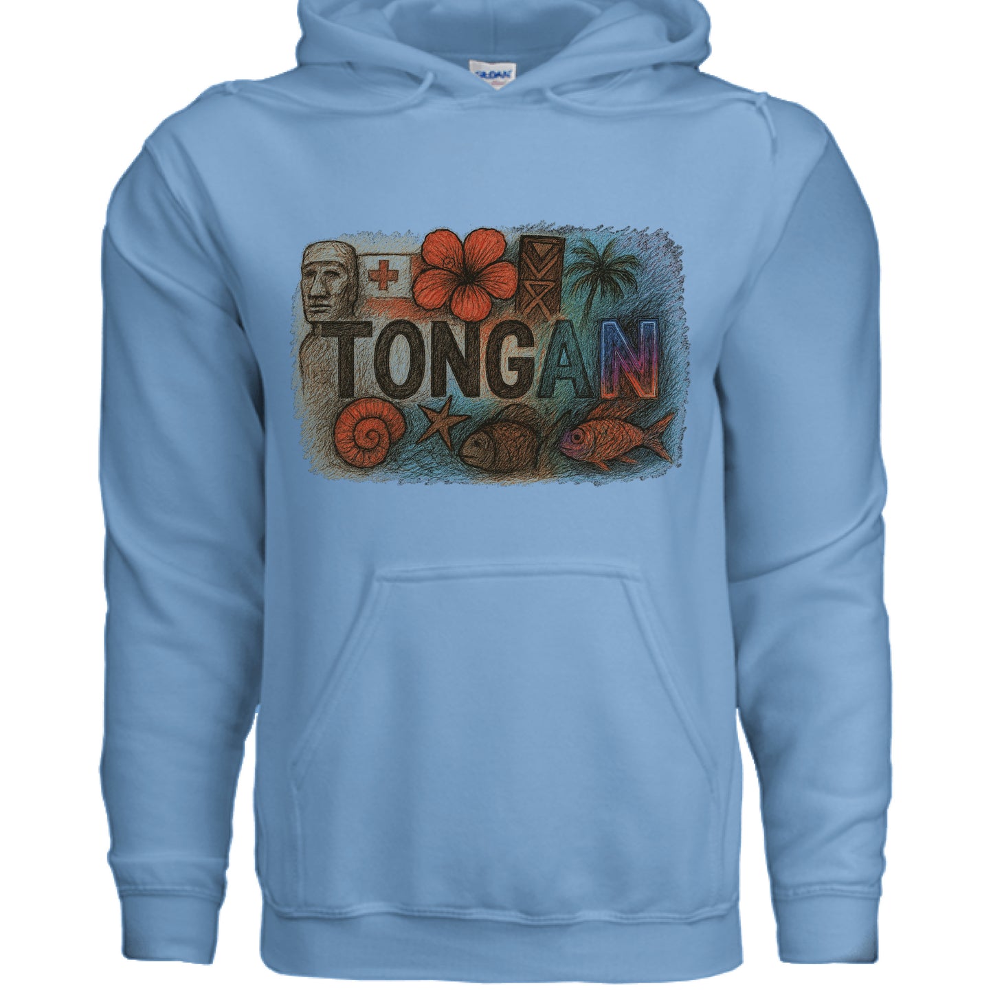 CAROLINA BLUE - FRONT