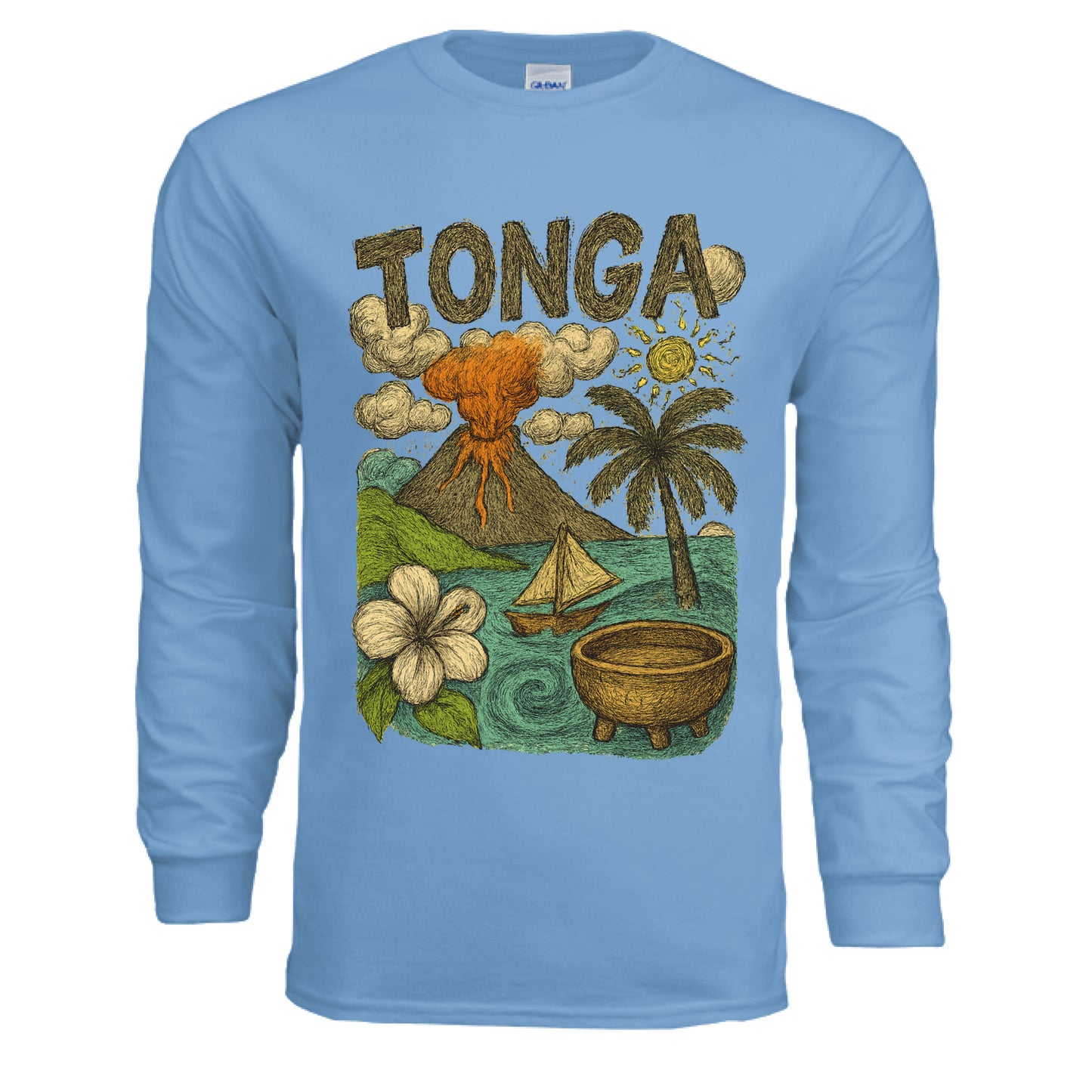 CAROLINA BLUE - FRONT