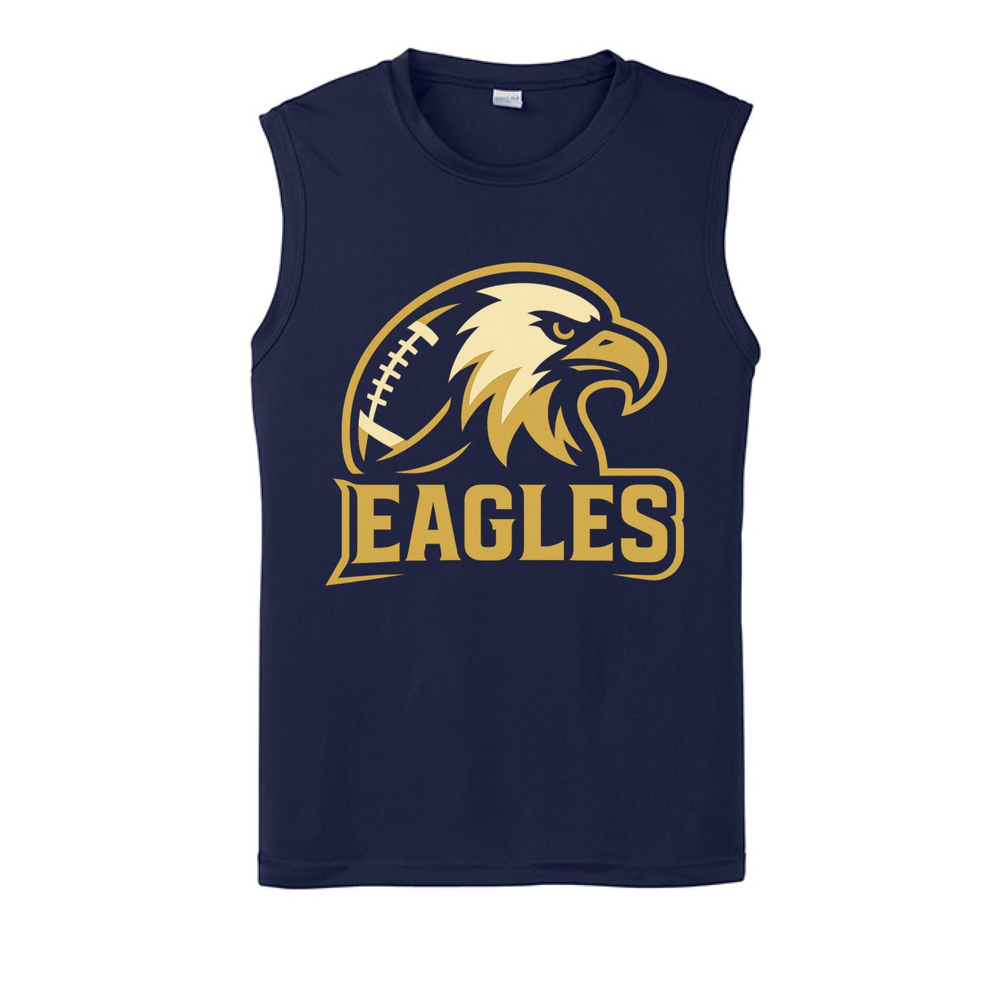 WNOS0004 sleeveless performance tee front design