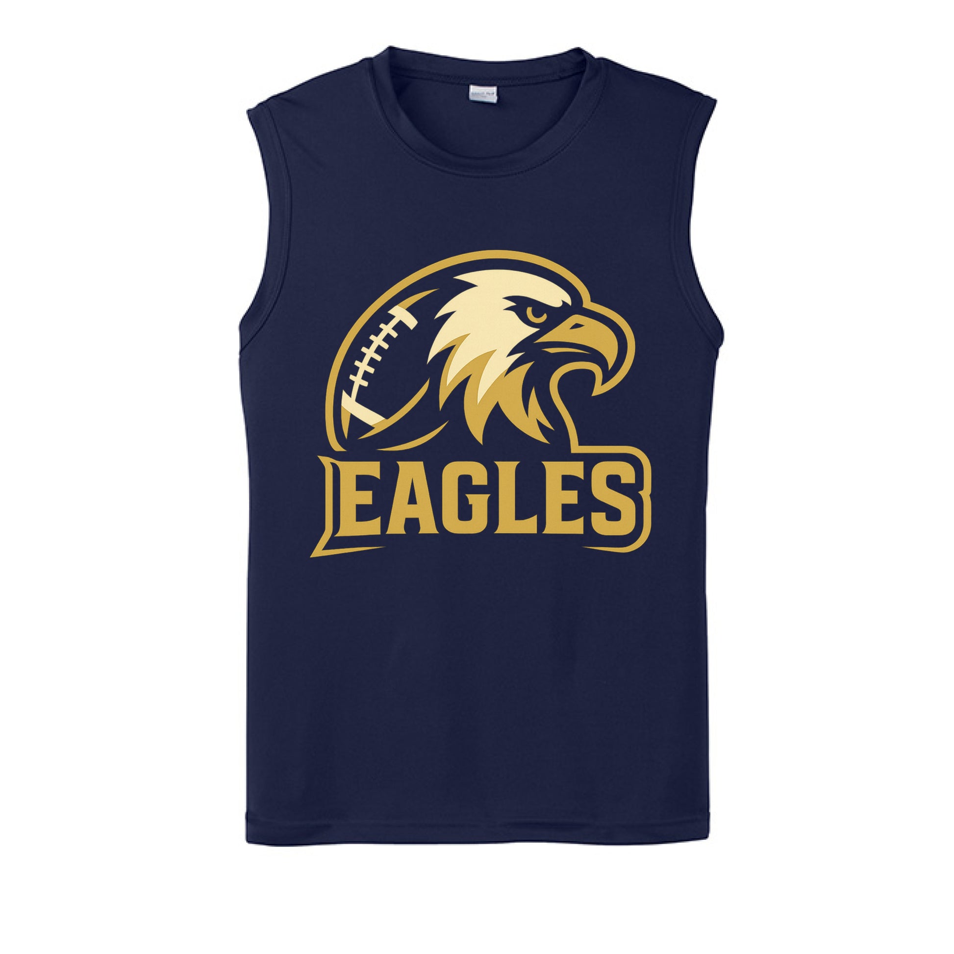 WNOS0004 sleeveless performance tee front design