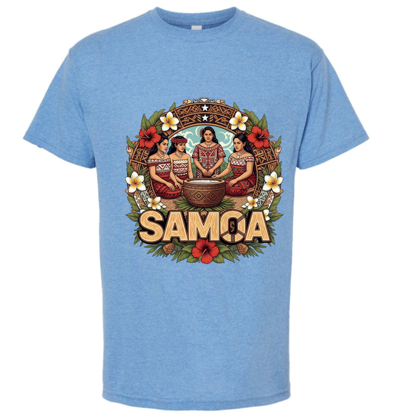 Light Blue Heather - FRONT